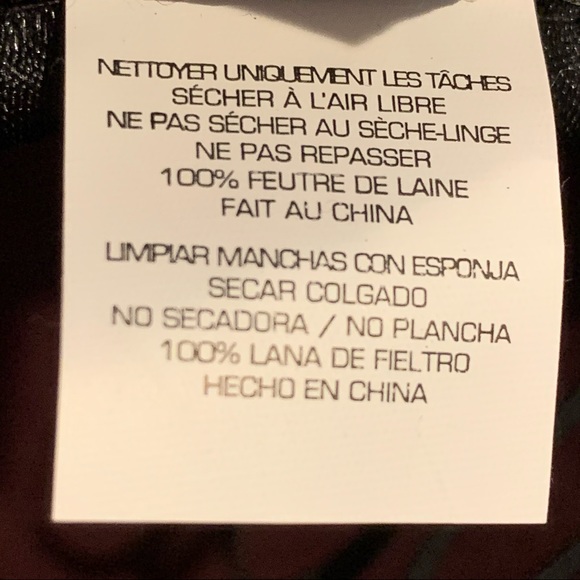 Sunday Afternoons‎ Maroon Wool Felt Cloche Hat - Picture 10 of 13